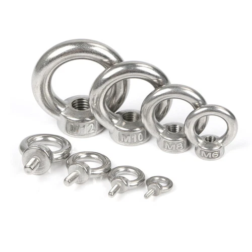 Ring Schraube Mutter Öse Schrauben Edelstahl rostfrei M6 M8 M10 M12 - Bild 3 von 12