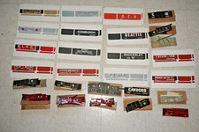Lot of EARLY PAPER SIDES Pannel Kits EXCELLENT CONDITION HO scale