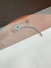 VINTAGE SETTING LEVER SPRING & SCREW  FOR 16 SIZE HAMILTON ,GR. 993P,PENDANT SET