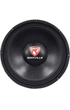Rockville 600 Watt Raw Replacement DJ PA Subwoofer 8 Ohm Sub Woofer, 12" RVP12W