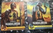 Mandalorian Seasons 1 2 Blu Ray Steelbooks NEW SEALED SHIPPED IN BOX