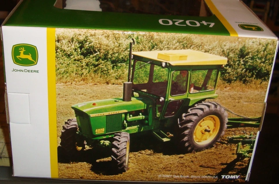 JOHN DEERE 4020  (w/Cab)  TRACTOR  - 1:32 SCALE - BRITAINS - 43362 — 第 4/4 张图片