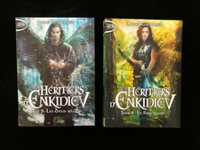 ¤ Lot 2 romans Fantasy - LES HÉRITIERS D'ENKIDIEV - tomes 3 & 4 - A. ROBILLARD