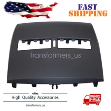 New Black Front Upper Top Center Dash Air Vent Trim Bezel For Nissan Versa 07-12