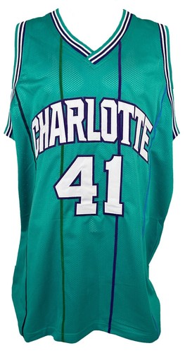 Glen Rice autographed signed jersey NBA Charlotte Hornets JSA COA G-Money - Picture 3 of 4