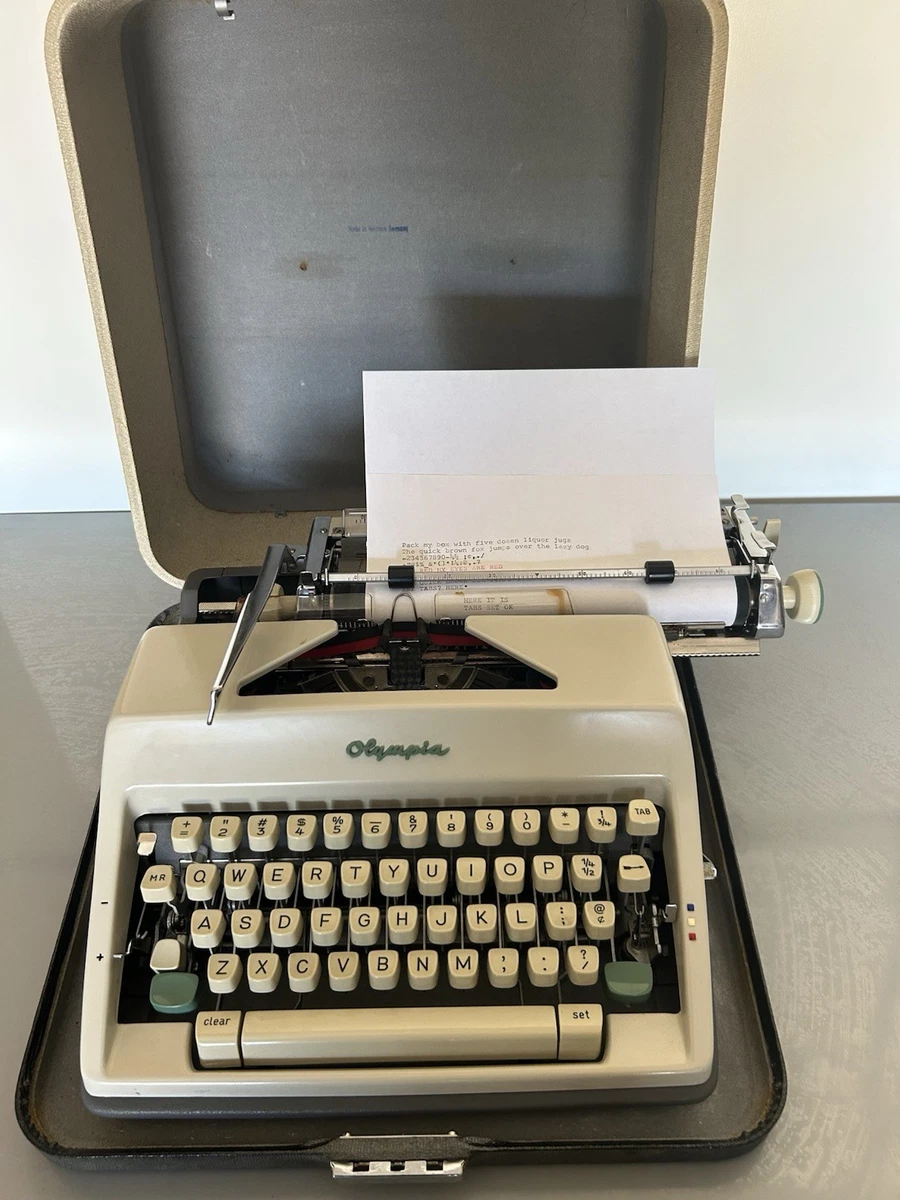Olympia Collectible Typewriters with Vintage for sale | eBay