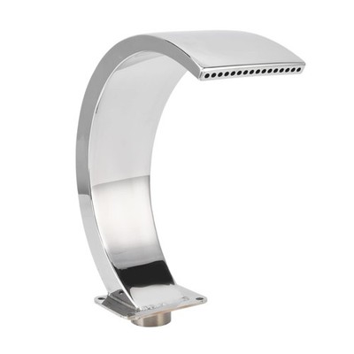 Waterfall Pool Fountain - Stainless Steel Outdoor Fountain Pool Water Feature