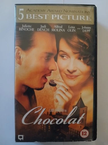 Chocolat (2000) - Film On VHS Cassette. 'NOS'......Video-cassette Still Sealed!!