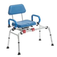 Journey Health Softsecure Rotating Transfer Tub Bench Shower Chair For Inside