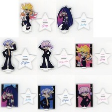 New Panty Stocking Garterbelt Blue Black Dress Ver Acrylic Stand Set 8
