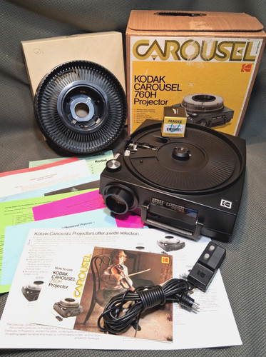 Kodak Carousel 760H Rebuilt Professionally Serviced Bundle ,   (#26289)