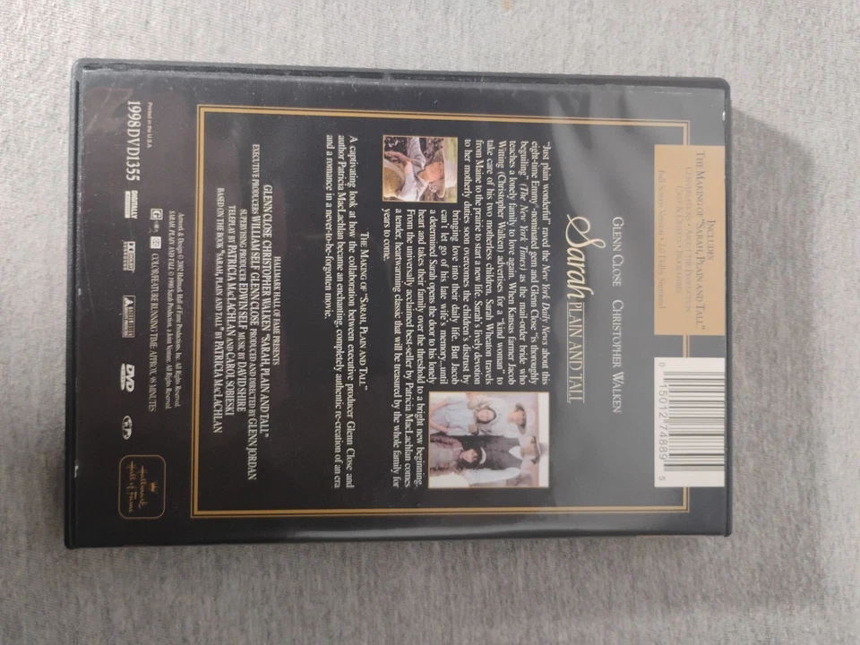 Sarah Plain and Tall Collection (3 Disc DVD Set) *PRE-OWNED* Christopher Walken  - Image 3 of 4