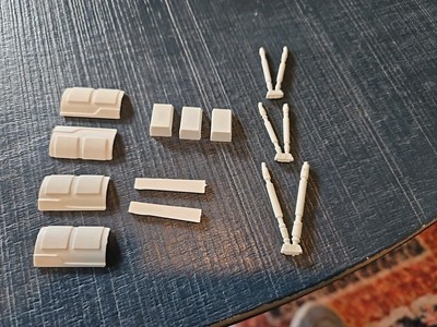 1978 MPC Star Wars Luke Skywalker XWing Fighter 1-1914 Kit Complete Landing Gear