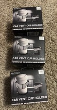 Car Vent Cup Holder Lot Of 3