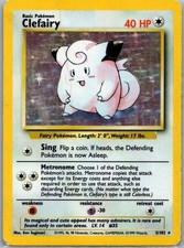 Clefairy 5/102 Base Set Holo Rare Pokémon on eBay