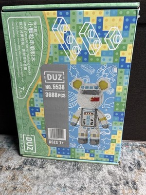 DUZ 5538 Astronaut Bear Micro Mini Building Block Set 3688 PCS New in Box