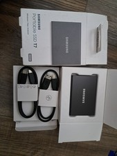 Samsung Portable SSD T7 500GB USB-C External SSD 2.5in Grey