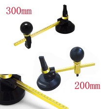 Efficient Circle Glass Cutter with Adjustable Suction Cup for Smooth Cuts