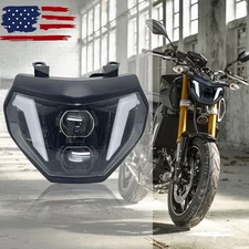 For Yamaha MT09 FZ09 MT-09 2014 2015 2016 LED Headlight Assembly DRL Hi/Low Beam