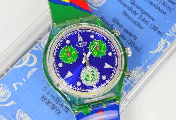 Swatch Chrono "Unlimited" SCZ103 Vintage - with box and papers