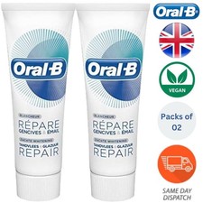 Oral-B Gum & Enamel Repair Gentle Toothpaste Sensitive Teeth 75ml Packs of 2 130.67 per litre