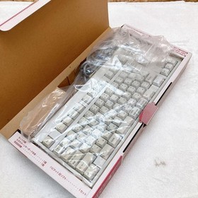 SEGA Saturn Keyboard HSS-0129 with Original Box and Manual Tested
