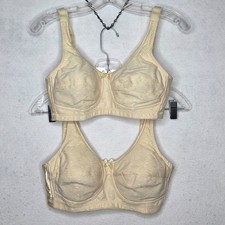 Amoena NWT 34C (2) Bella 2114 Soft Cup Wire F...
