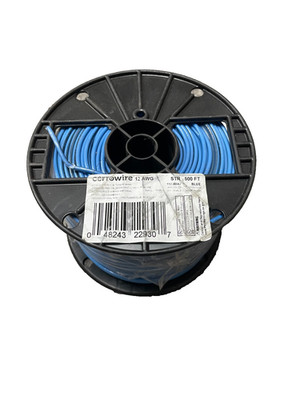 500 ft. #12 BLUE Stranded 12 Gauge 12 AWG THHN Wire