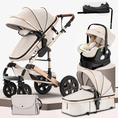 Baby Stroller Combo Car Seat, Baby Travel System,Standard Reversible BG 3 in 1