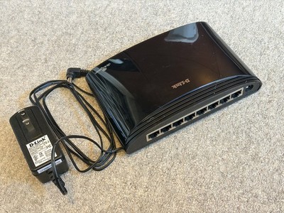 D-Link  DGS (DGS-1008G) 8-Ports External Ethernet Switch