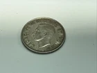 1943 Canada Fifty Cent Coin.