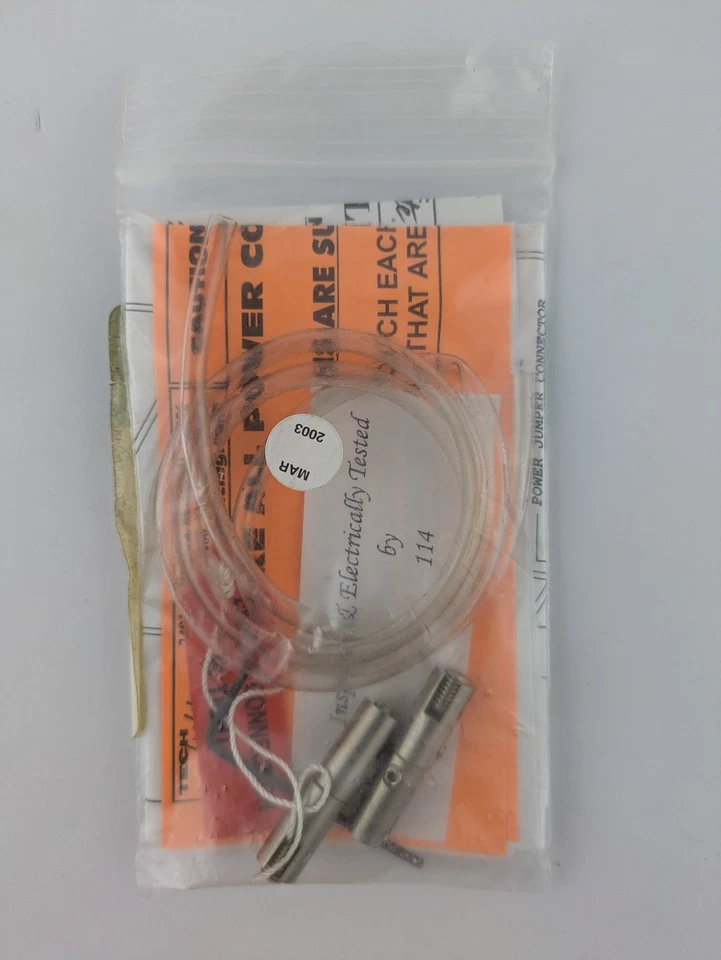 Tech Lighting Kable Lite - Monorail Power Jumpers Pair Satin Nickel - 700PARTD9S - Image 2 of 3