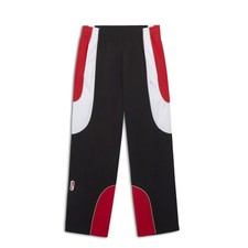 PUMA PumatechX Colorblock Relaxed Track Pants Mens Black Casual Athletic Bottoms