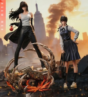 Modomodo Studio Chainsaw Man Mitaka Asa Model Pre-order Yoru Painted 1/4 Scale
