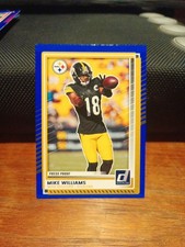 2025 Panini Donruss Blue Border Press Proof Mike Williams #100