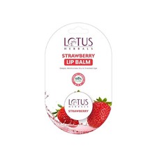 2x Lotus Herbals Fresa Bálsamo Labial 5g Hidratante Hidratante Cuidado Labial Diario