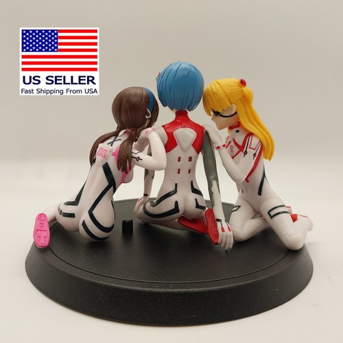 Anime Evangelion Figuren Eva Ayanami Rei Battle Suit Asuka Langley Soryu Neon - Bild 6 von 24