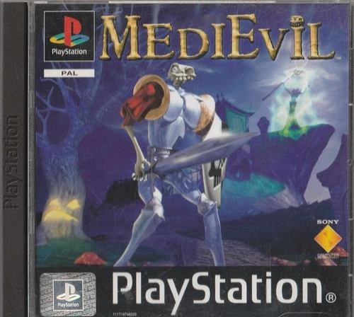 PLAYSTATION 1. MediEvil Game. Sony Computer Entertainment.In Used Condition.