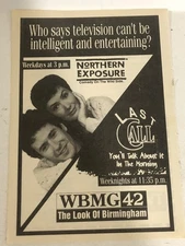 Northern Exposure CBS Tv Series Print Ad Advert Rob Morrow Janine Turner TPA6