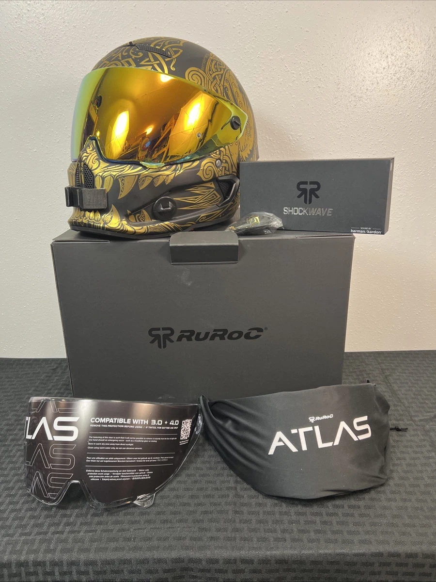 Gold Full Faces Helmets for sale | eBay