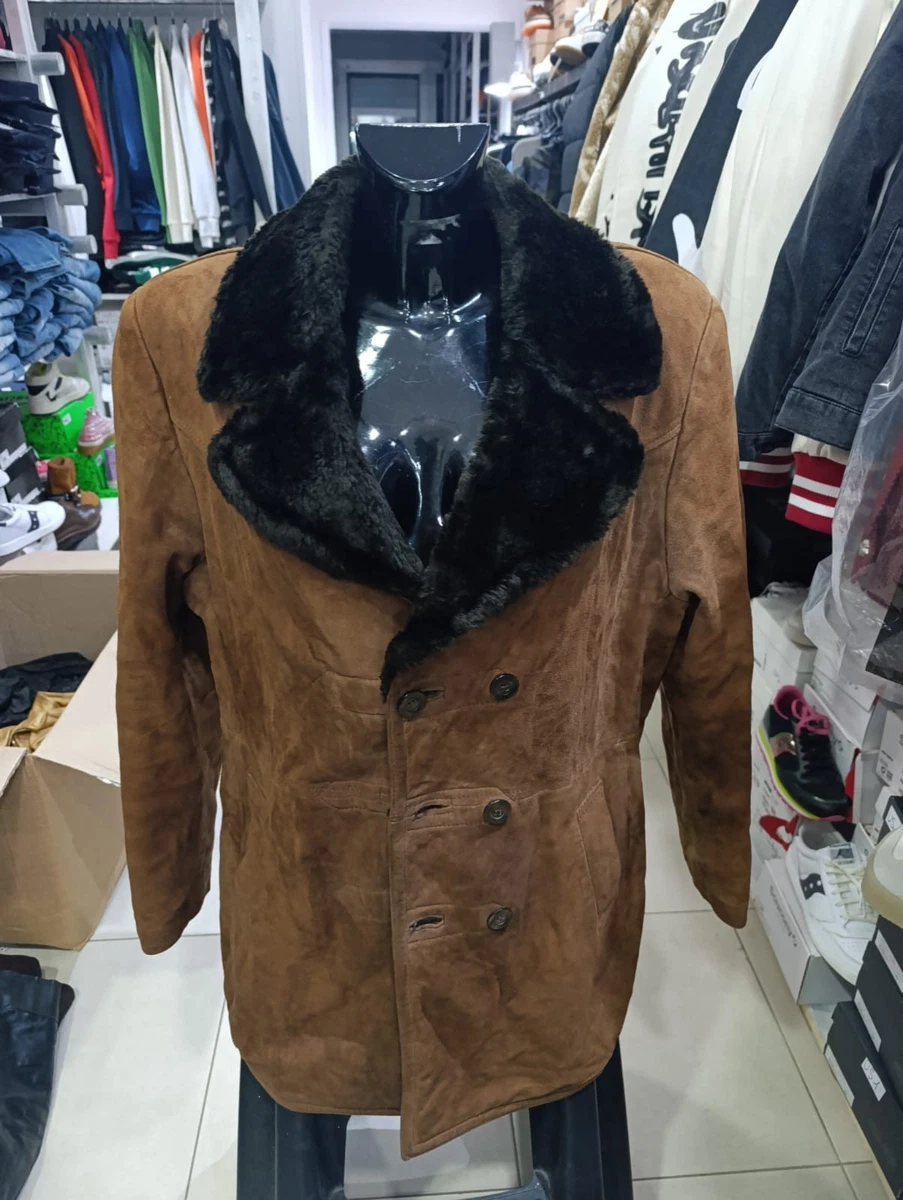 Long manteau en cuir matelassé Femme | Noir | Diesel