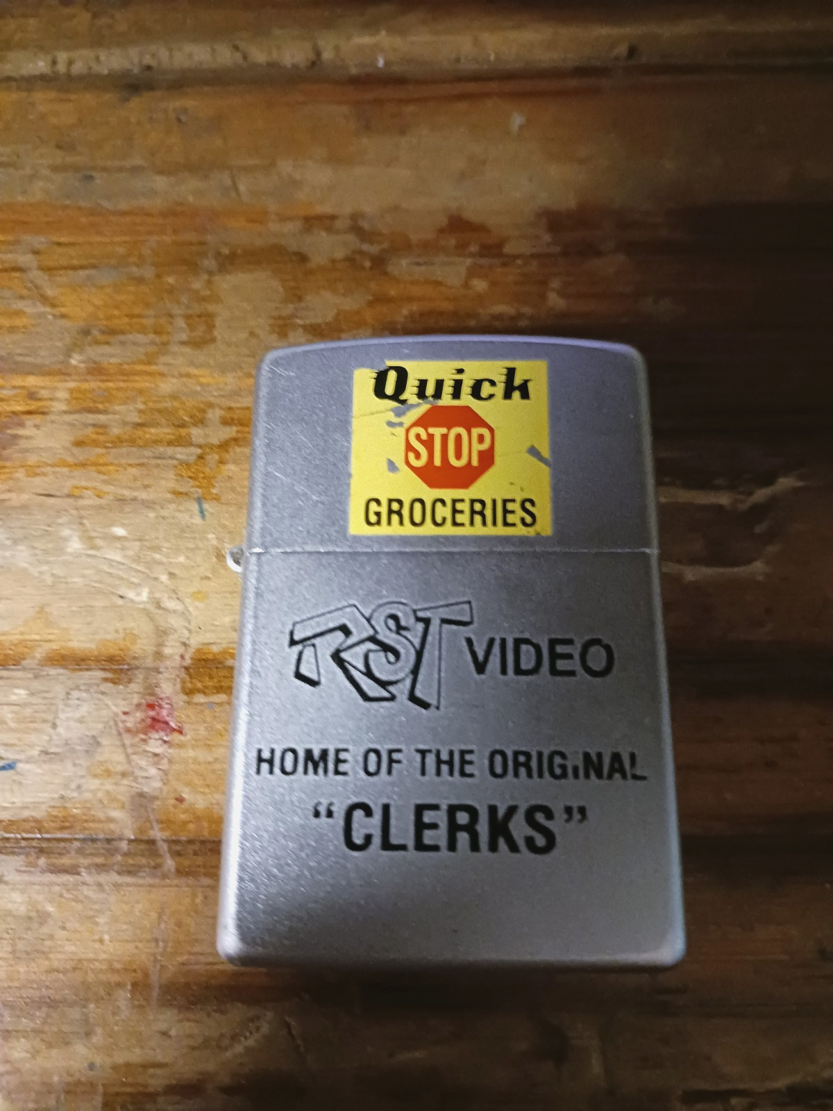 Zippo Lighter- QUICK STOP VIDEO/RST VIDEO *HOME OF THE ORIGINAL CLERKS!
