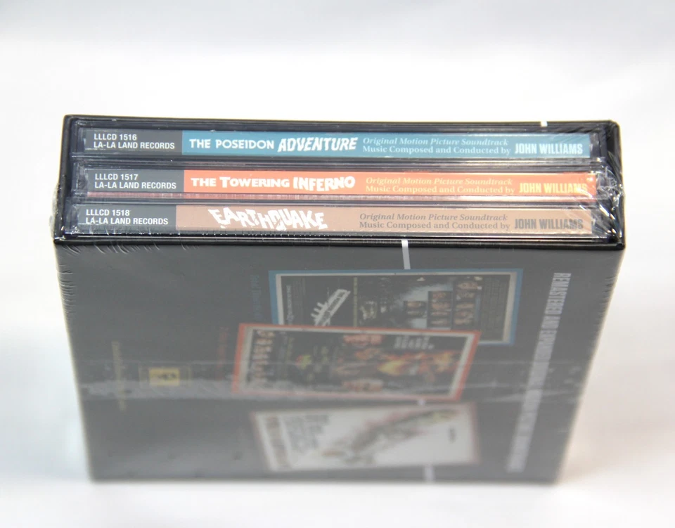 DISASTER MOVIE COLLECTION, 4-CD John Williams Soundtrack Box Set, STILL SEALED - Image 4 of 4