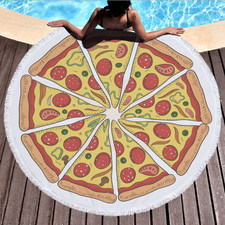 Fruit round beach mat Towel Cute