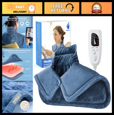 Heating Pad for Neck  Shoulders - Weighted Electric Heat Therapy, 6 Heat Settin