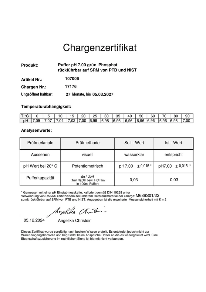 Lasama Pufferlösung / Eichlösung Set je 100 ml pH4 + pH7, Kalibrierlösung - Bild 2 von 3