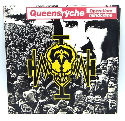 Queensrÿche Operation mindcrime Vinyl LP Schallplatte 1988 Emi Records vintage