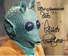 PAUL BLAKE signed autograph 20x25cm STAR WARS in person autograph COA