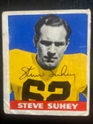 New ListingSteve Suhey Autographed 1948 Leaf Football Card #2 Steelers Died 1977 Penn State
