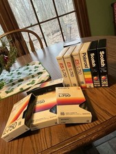 BETA format VCR Tapes. RARE. Used Lightly Many Only Once.